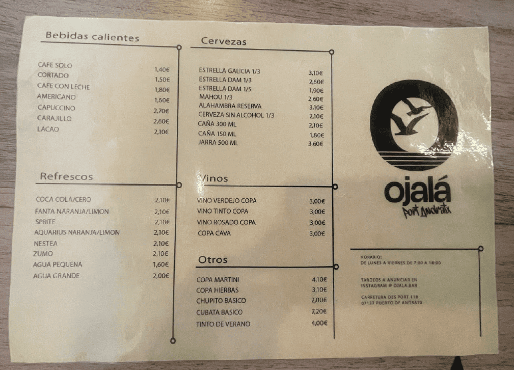 Ojalá - Andratx (Mallorca) | VISIT ANDRATX