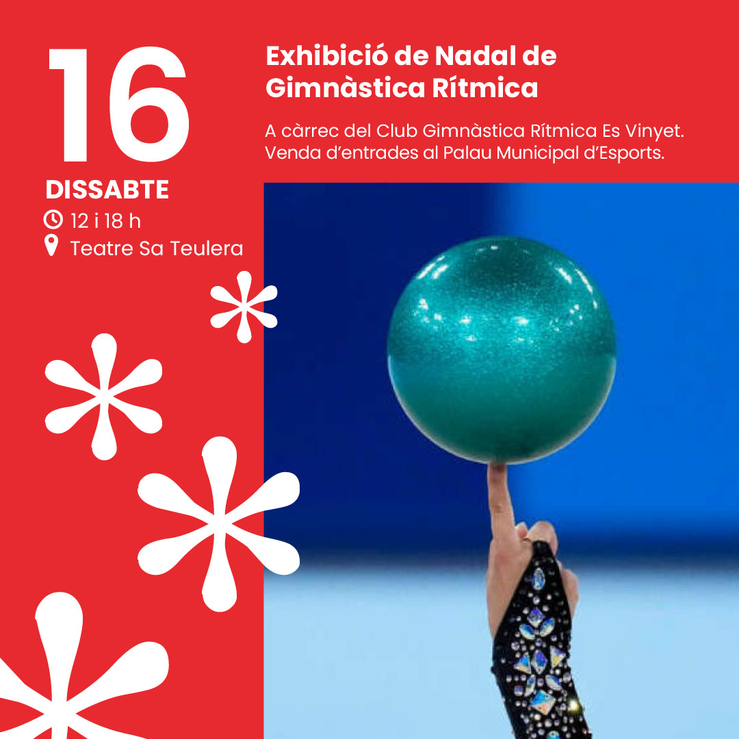 Exhibición de Navidad de Gimnasia Rítmica - Visit Andratx