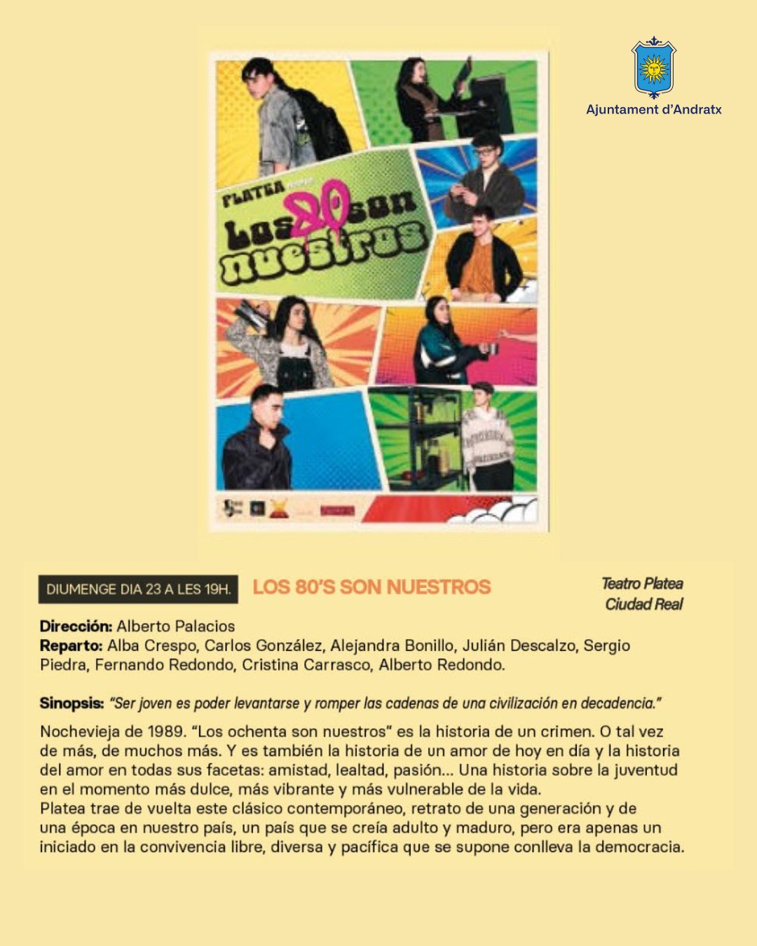 XXXVI MOSTRA DE TEATRE AMATEUR D'ANDRATX - Visit Andratx