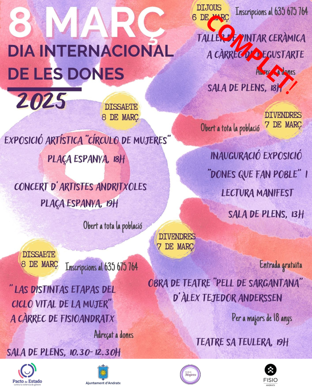 8M DÍA INTERNACIONAL DE LA MUJER - Visit Andratx