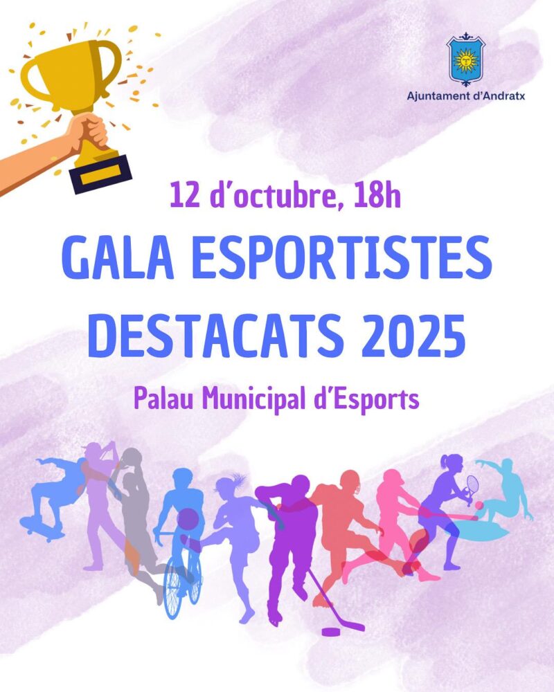 GALA DE DEPORTISTAS DESTACADOS DEL MUNICIPIO 2025 - Visit Andratx