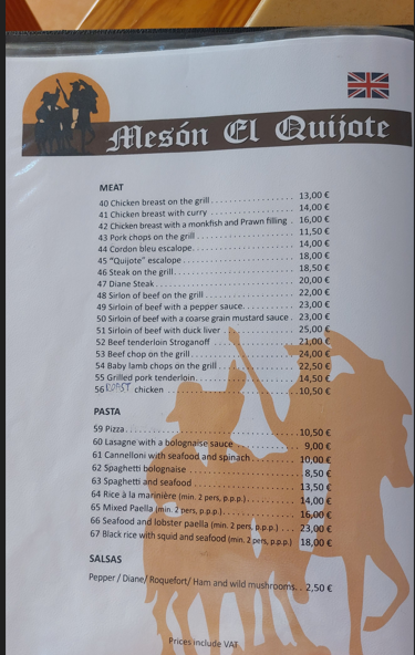 Mesón Quijote - Andratx (Mallorca) | VISIT ANDRATX