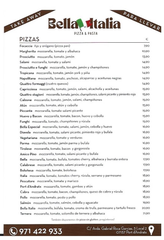 Bella Italia - Andratx (Mallorca) | VISIT ANDRATX