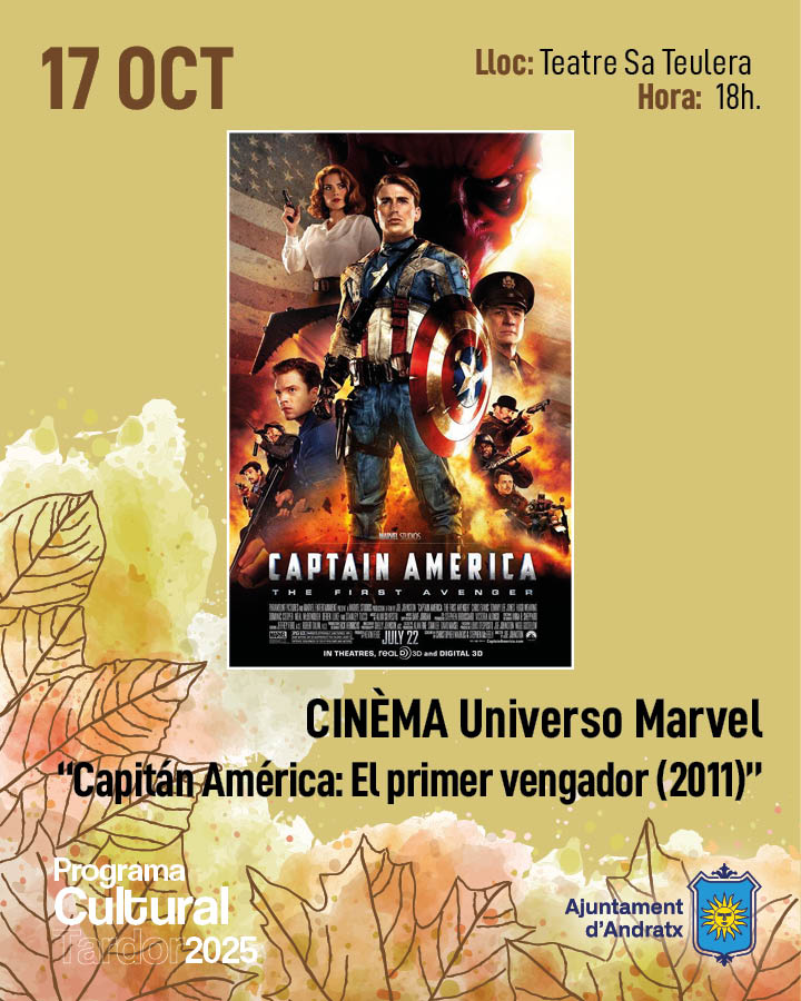 KINO: „CAPTAIN AMERICA: THE FIRST AVENGER (2011)“ - Visit Andratx