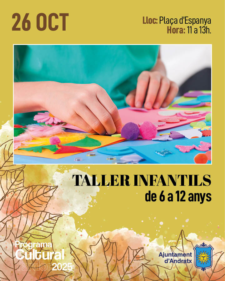TALLERES INFANTILES (6 A 12 AÑOS) - Visit Andratx