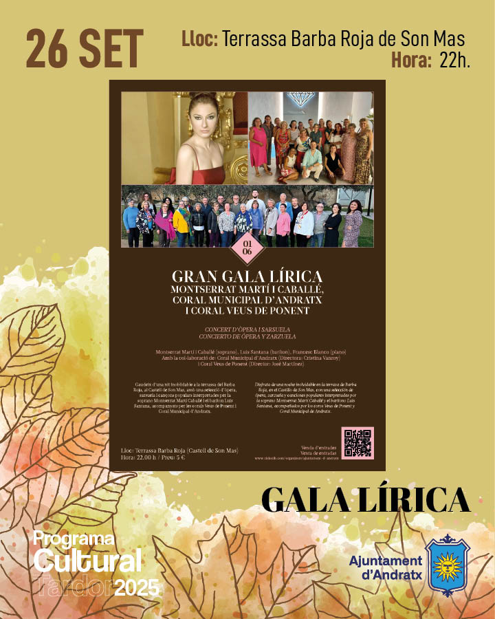 GALA LÍRICA - Visit Andratx