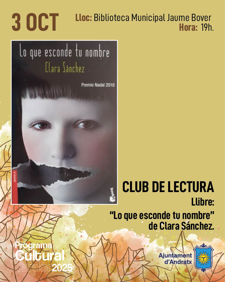 CLUB DE LECTURA - Visit Andratx