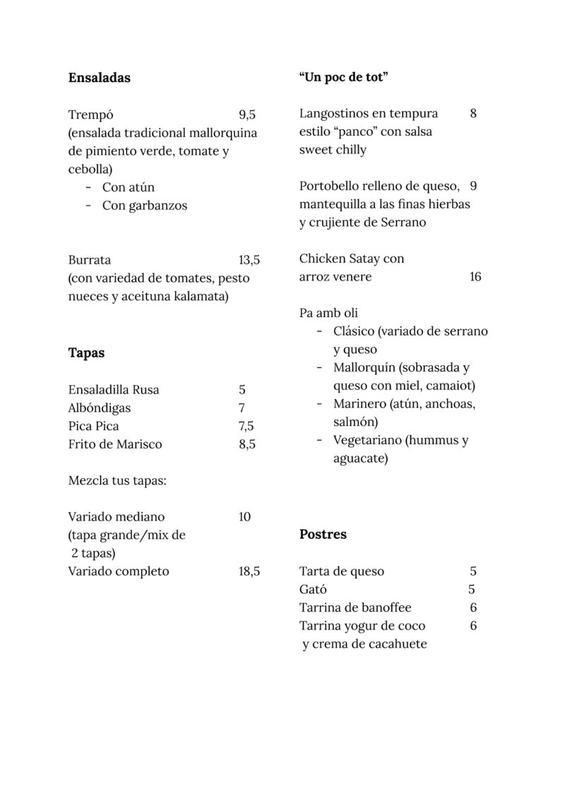 Café Ca'n Viguet - Andratx (Mallorca) | VISIT ANDRATX