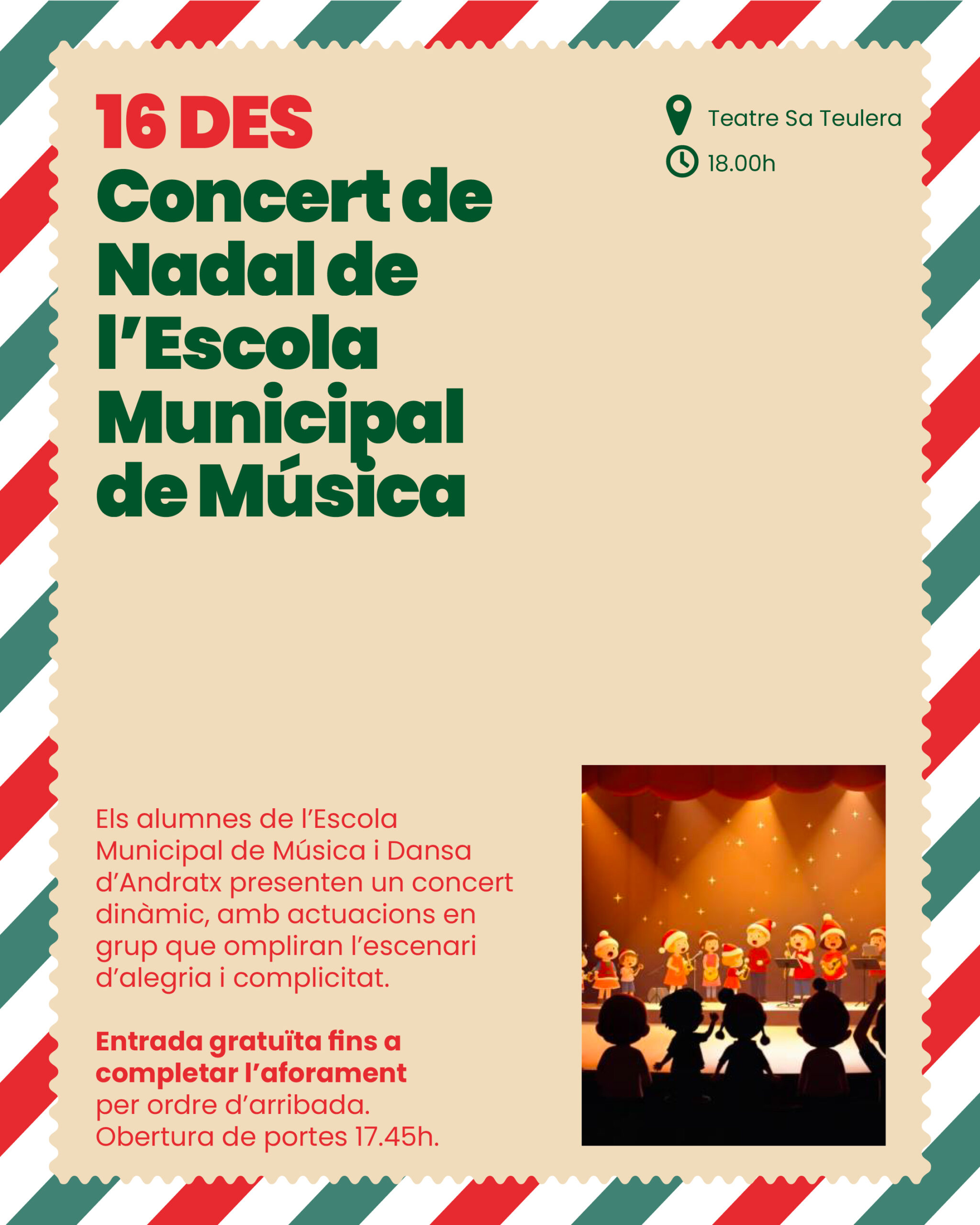 Weihnachtskonzert der Escola Municipal de Música - Visit Andratx