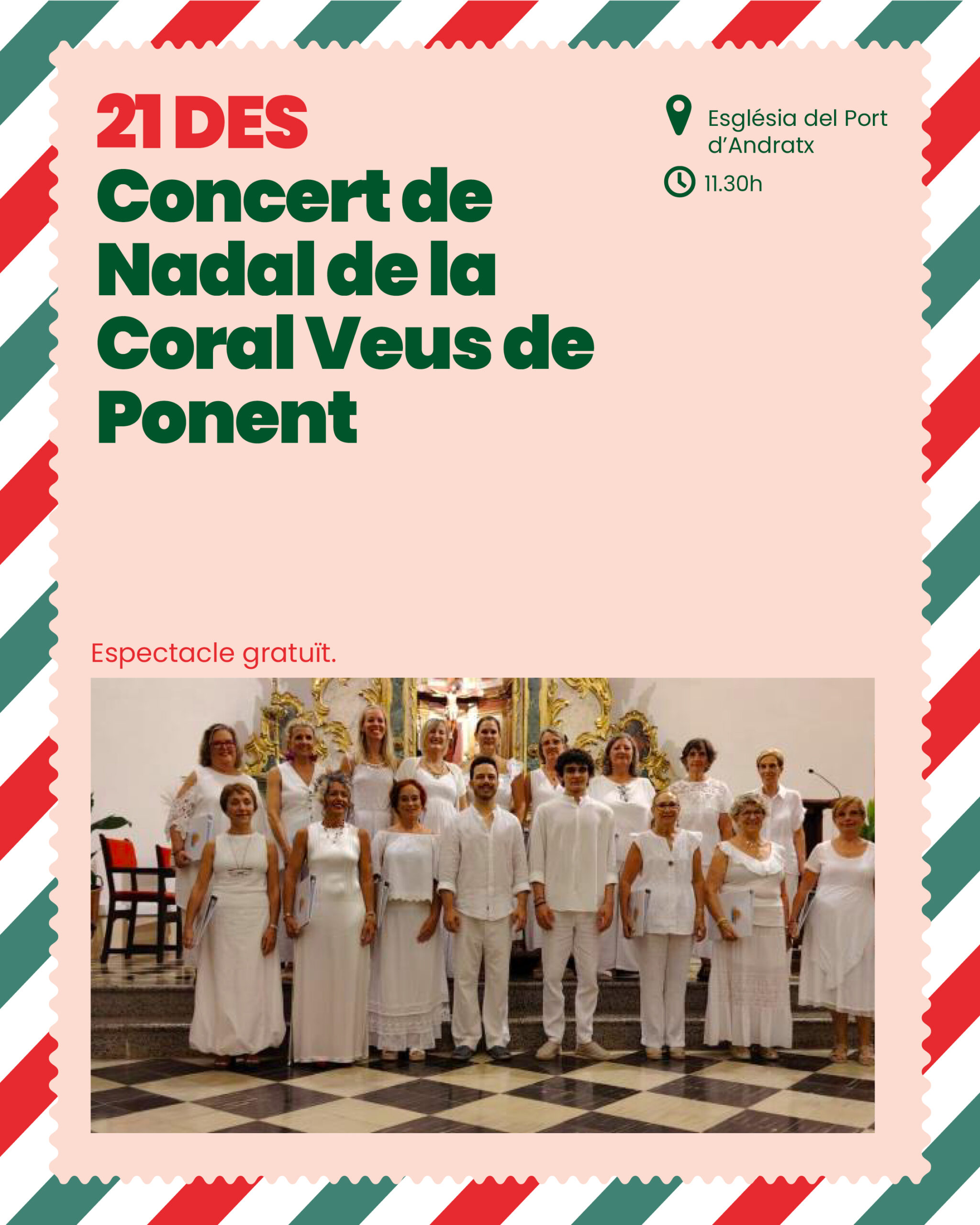 Weihnachtskonzert des Coral Veus de Ponent in Port d'Andratx - Visit Andratx
