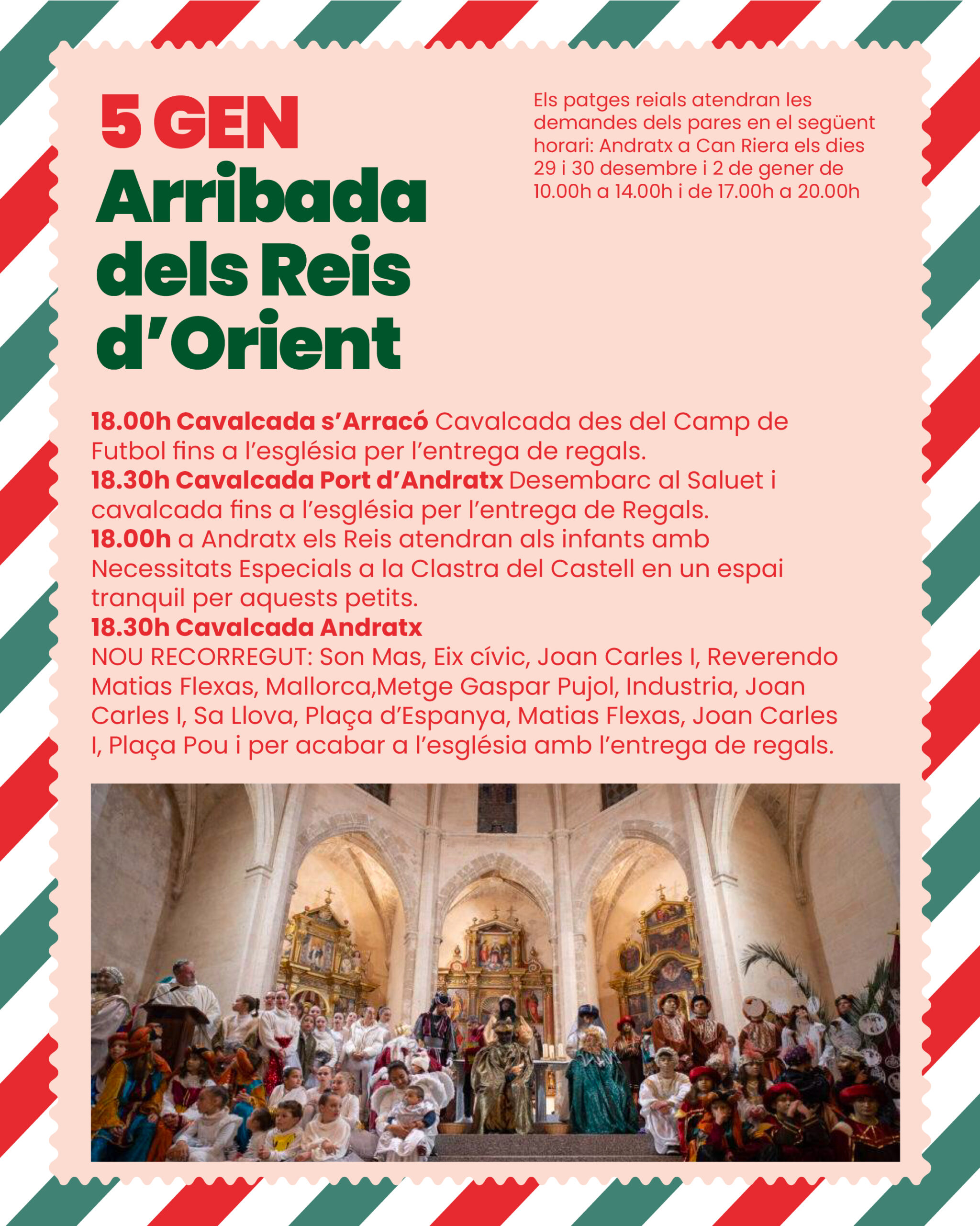 Llegada de los Reyes de Oriente - Visit Andratx