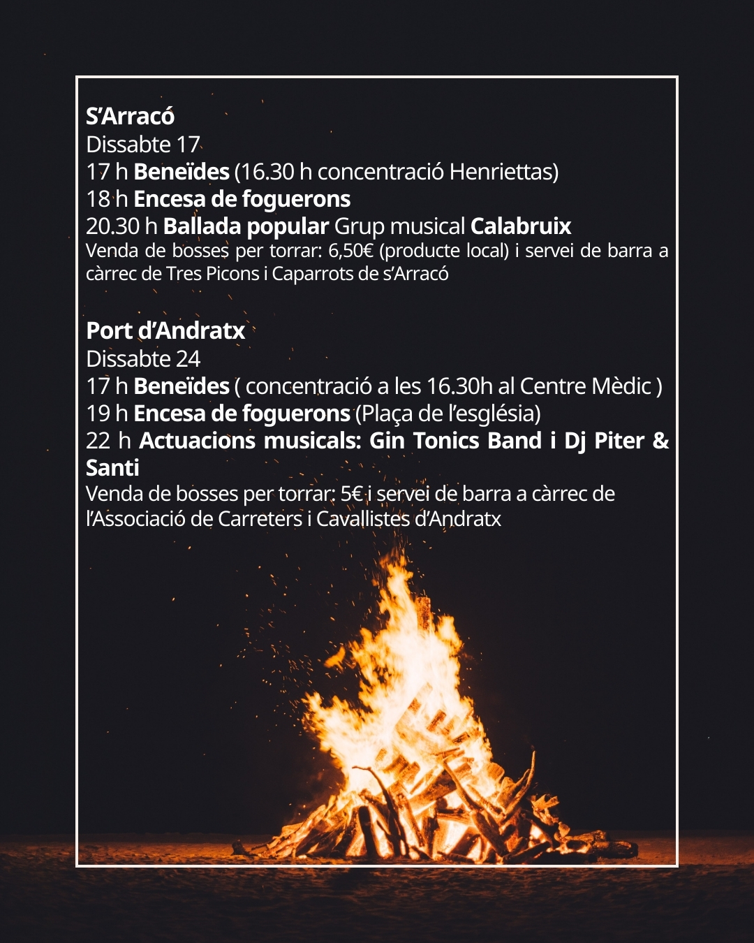 SANT ANTONI S'ARRACÓ 2026 - Visit Andratx