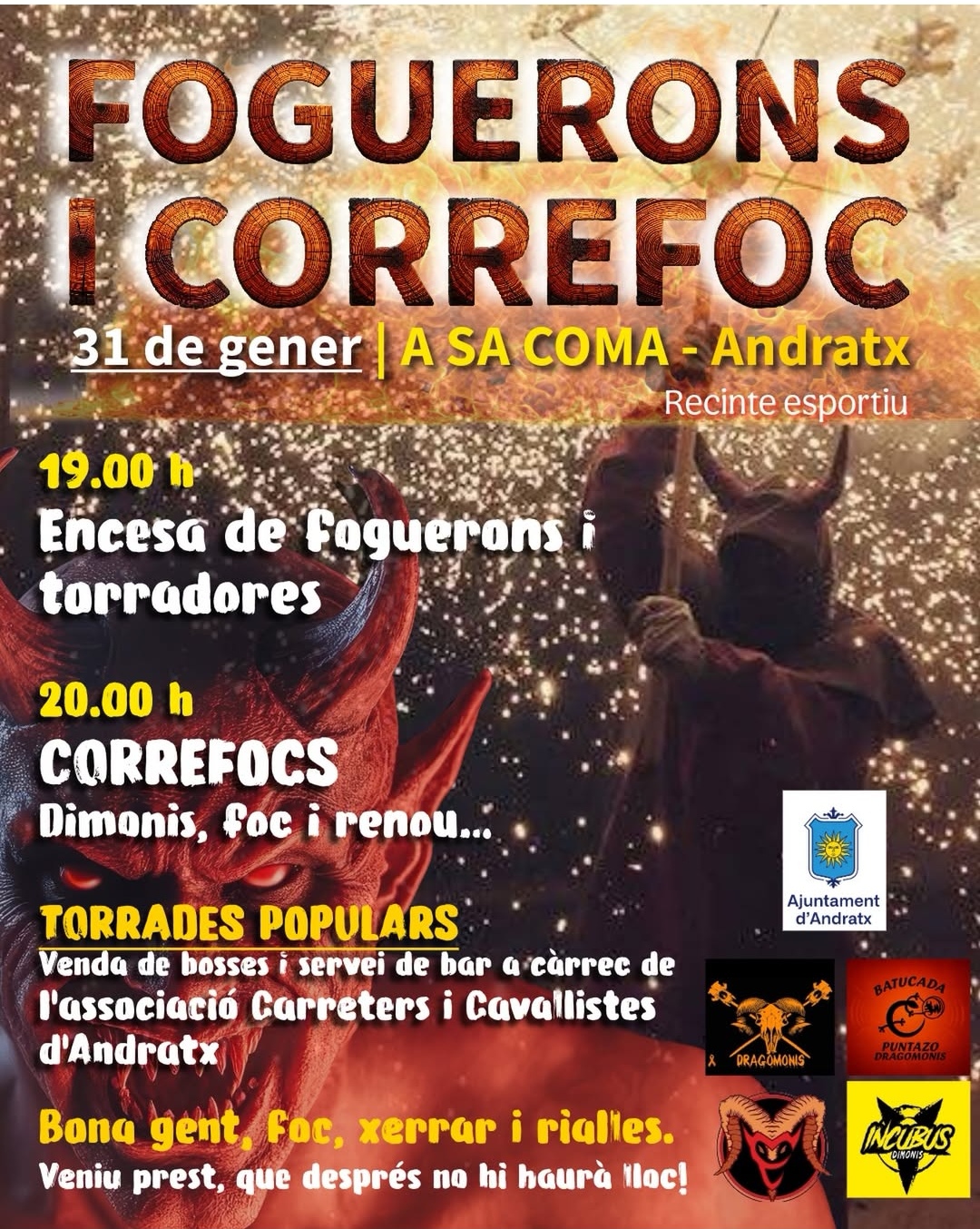 Correfoc a Sa Coma - Visit Andratx