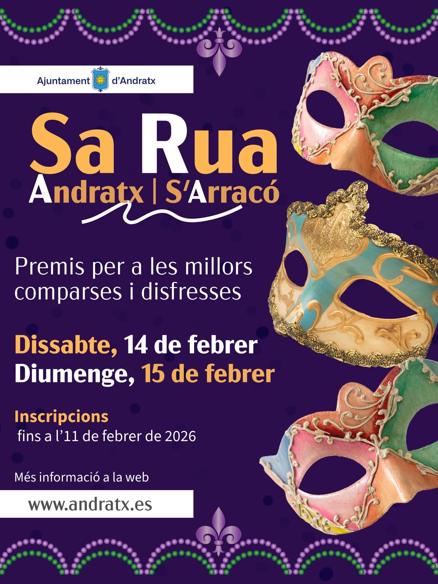 La Rua de Andratx y S'Arracó ya tiene fecha! - Visit Andratx