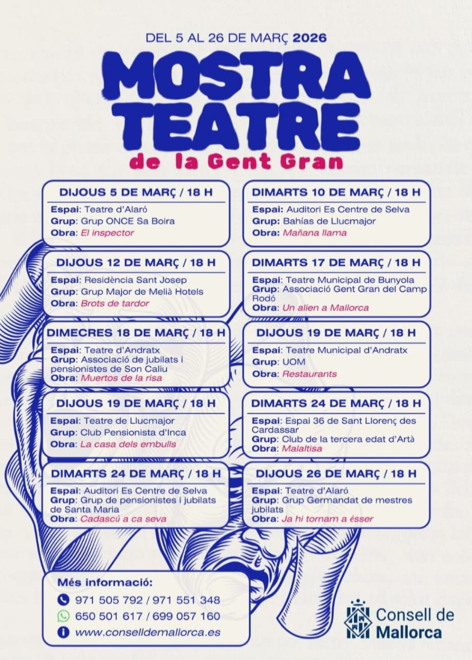 Mostra de teatre de la Gent Gran - Visit Andratx