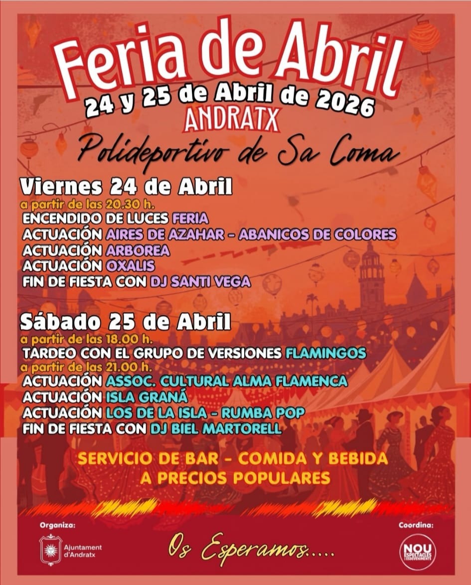 Feria de Abril en Sa Coma - Visit Andratx