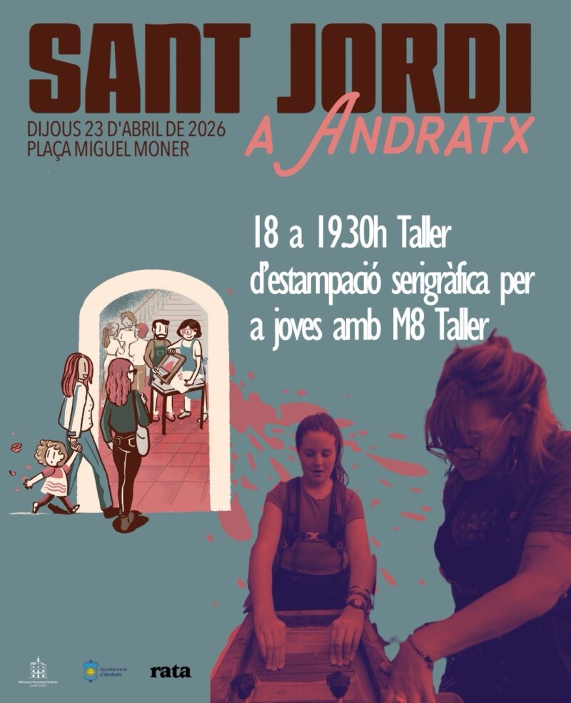 Sant Jordi Day – ‘Imagina Escrivint’ Awards: 30th anniversary - Visit Andratx
