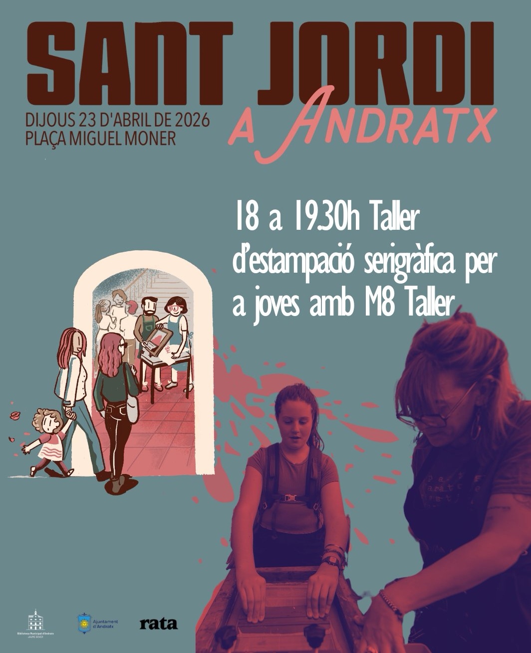 Sant Jordi Day – ‘Imagina Escrivint’ Awards: 30th anniversary - Visit Andratx