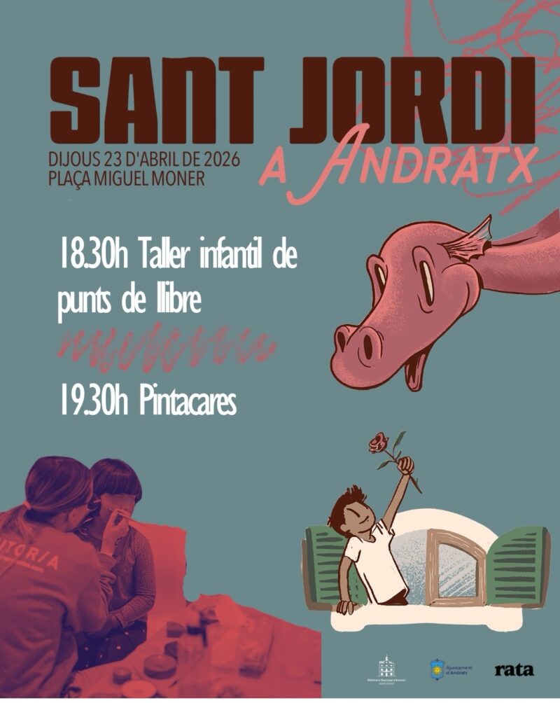 Sant Jordi Day – ‘Imagina Escrivint’ Awards: 30th anniversary - Visit Andratx