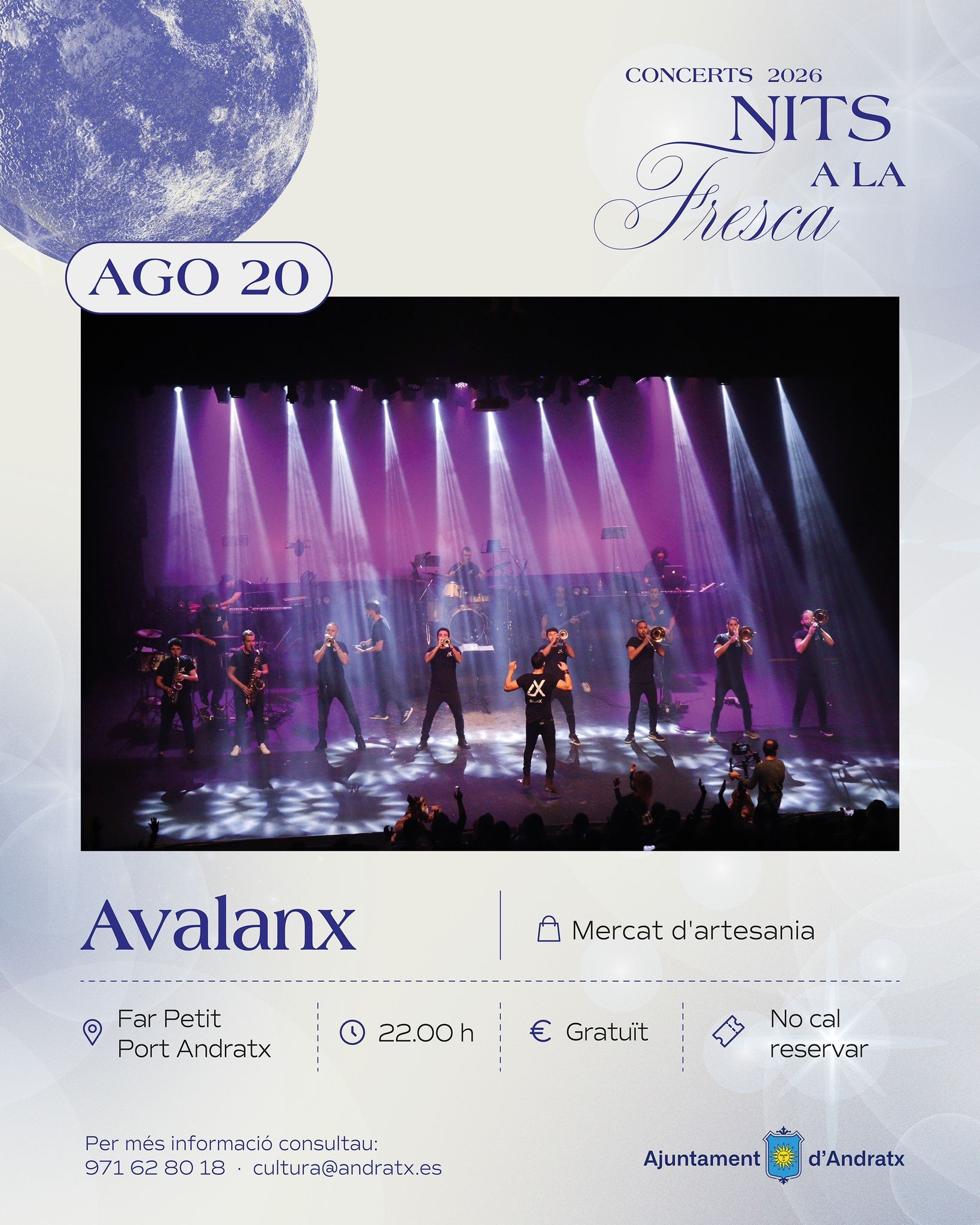 Avalanx en las "Nits a la fresca" - Visit Andratx