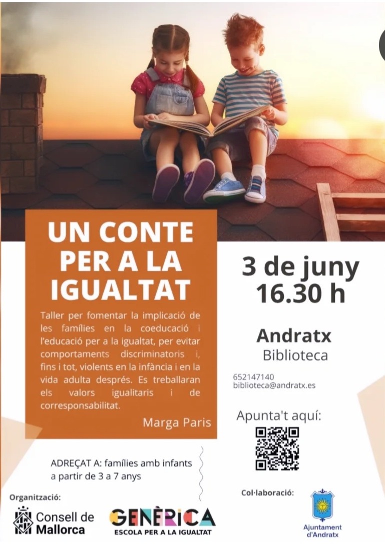 Workshop: „Un conte per a la igualtat“ - Visit Andratx
