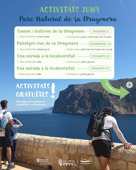 Activités gratuites au Parc naturel de Sa Dragonera - Visit Andratx