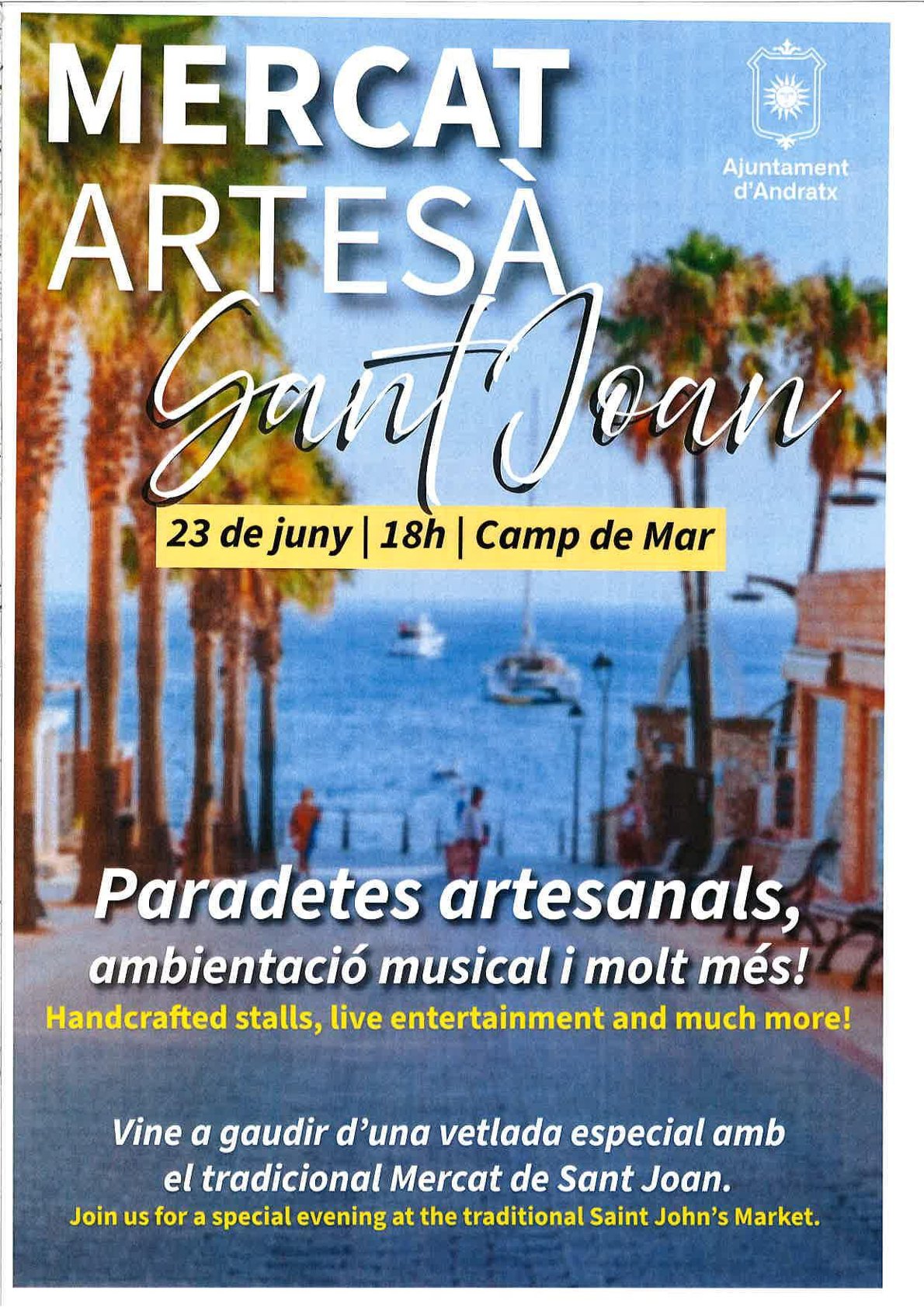 Sant Joan Craft Market in Camp de Mar - Visit Andratx