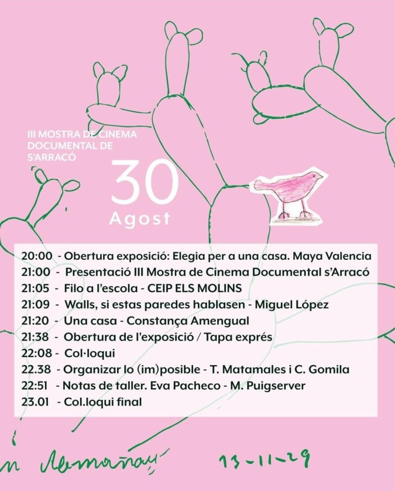 Documentary Film Festival in S'Arracó - Visit Andratx