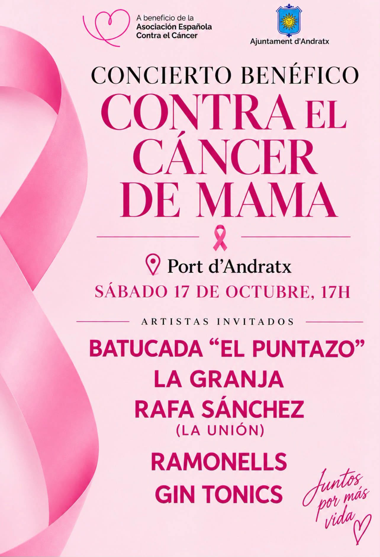 Concierto Benéfico contra el Cáncer de mama - Visit Andratx