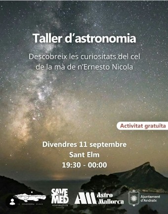Taller de astronomía - Visit Andratx