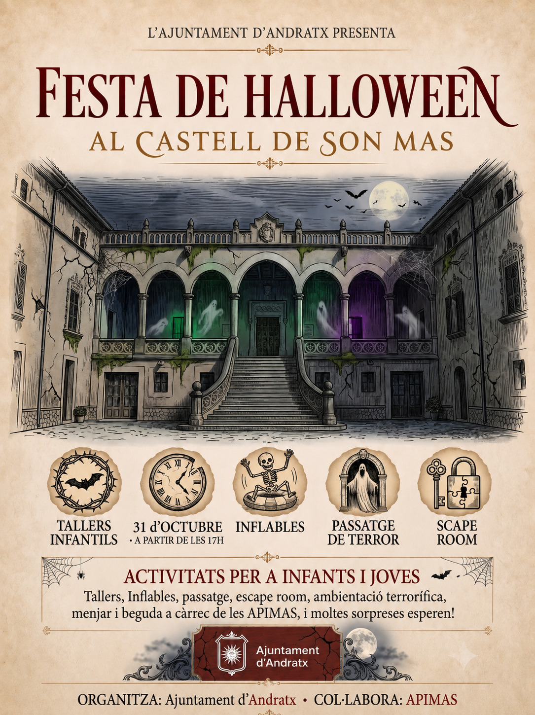 Halloween Party at Son Mas Castle - Visit Andratx