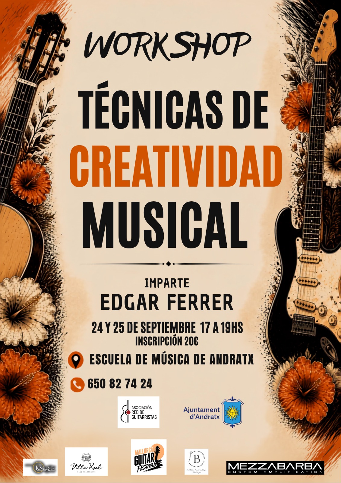 Workshop: Techniques for Musical Creativity - Visit Andratx